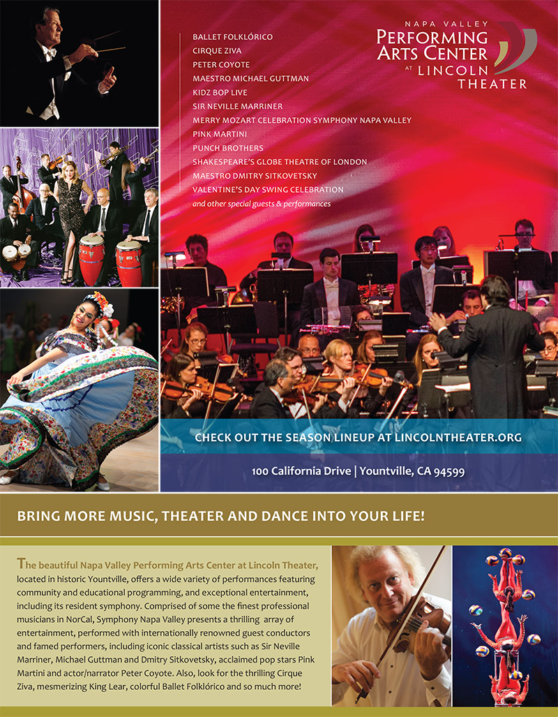 Performing Arts Center at Lincoln Theatre Print Ad