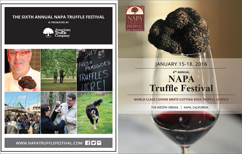 Napa Truffle Festival Program Spread 1